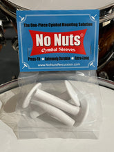 Load image into Gallery viewer, No Nuts Cymbal Sleeves 3-PK (White)