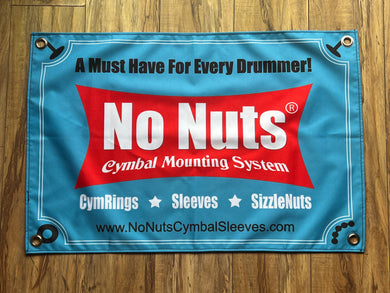 No Nuts Cymbal Mounting System Banner