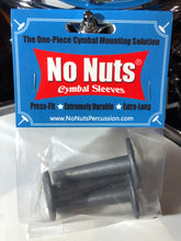 Load image into Gallery viewer, Silver Cymbal Sleeves 3-PK
