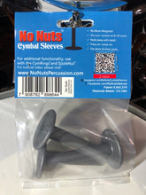 Load image into Gallery viewer, Silver Cymbal Sleeves 3-PK