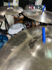 No Nuts Cymbal Sleeves 3-PK (Blue)