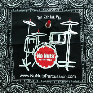 No Nuts Cymbal Sleeves REGGAE - RED YELLOW GREEN 3-PK