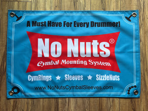 No Nuts Cymbal Mounting System Banner