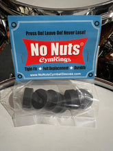 Load image into Gallery viewer, No Nuts CymRings 6-PK (BLACK)