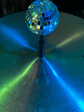 Silver Mirror Ball Topper (2-Pack)