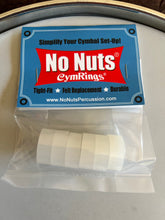 Load image into Gallery viewer, No Nuts CymRings 6-PK (Translucent)